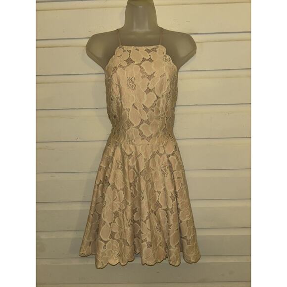 Tularosa Dresses & Skirts - Tularosa Cotton Blend Lace Sleeveless Dress Size S